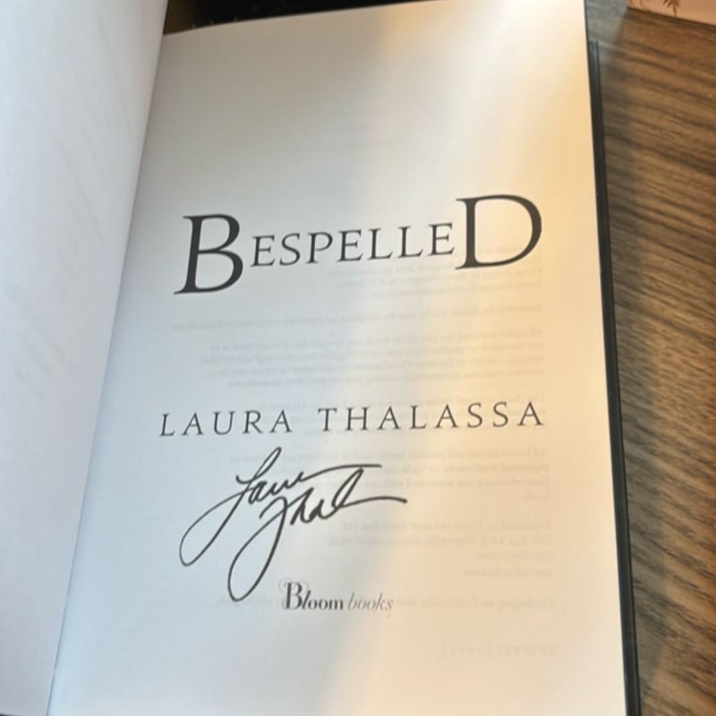 Bewitched and Bespelled Set - signed by Laura Thalassa, Hardcover ...