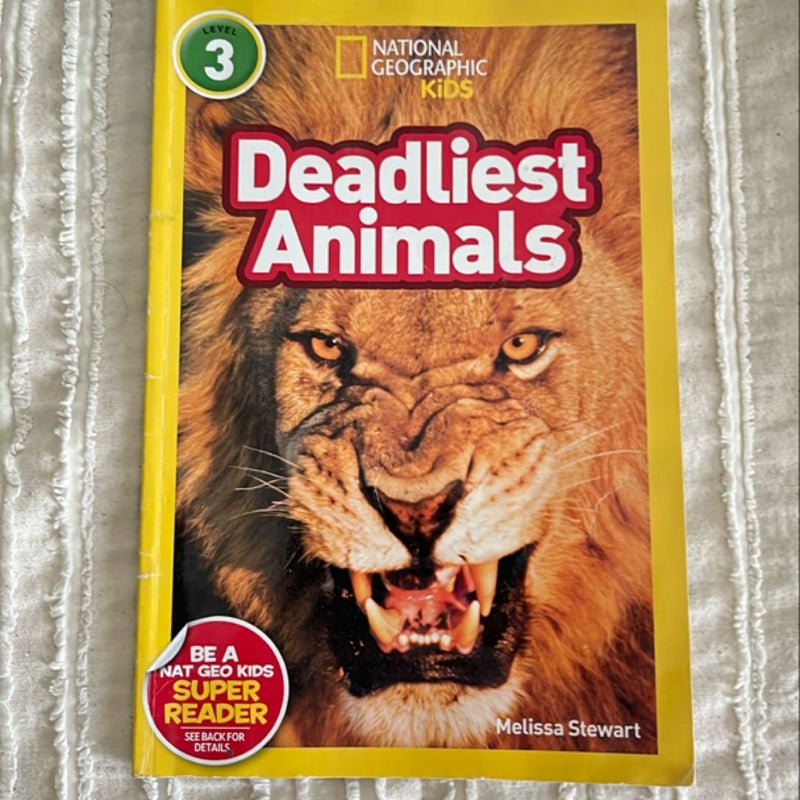 National Geographic Readers: Deadliest Animals