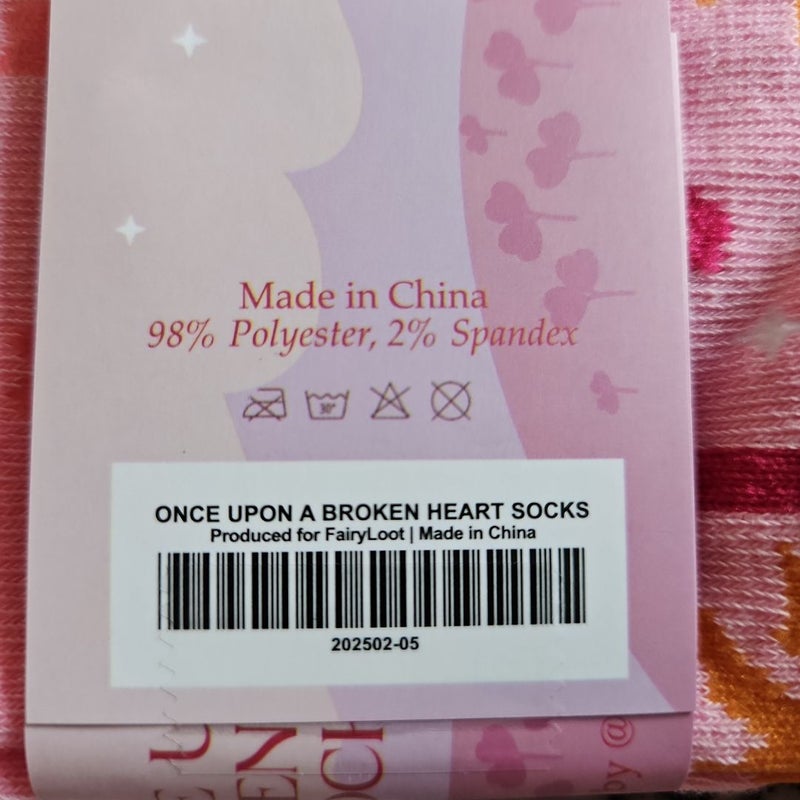Once Upon A Broken Heart Socks 