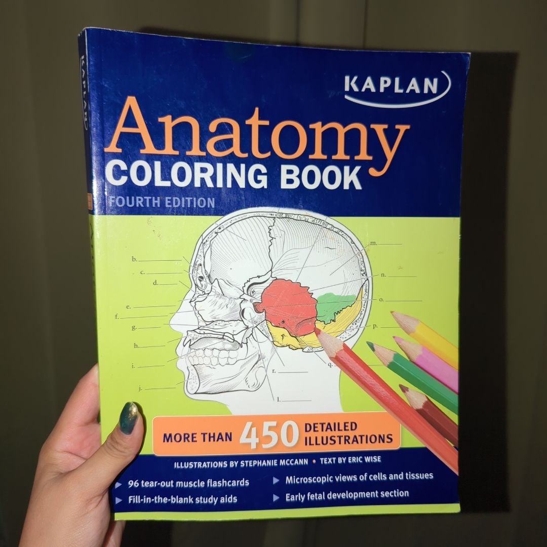 Kaplan Anatomy Coloring Book