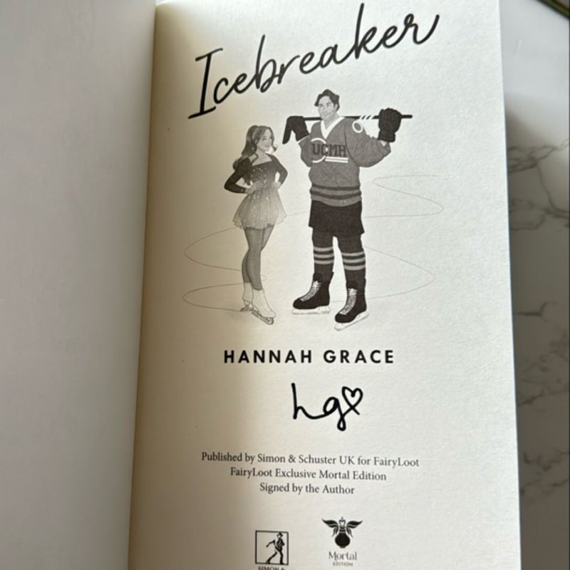 Icebreaker Fairyloot signed edition