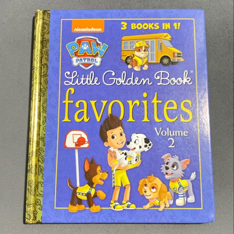 PAW Patrol Little Golden Book Favorites, Volume 2 (PAW Patrol)