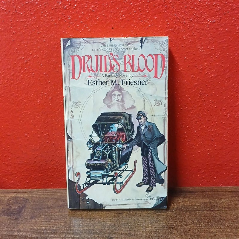 DRUID'S BLOOD, A Fantasy Novel, Paperback