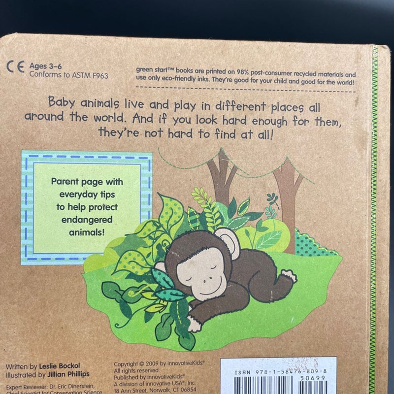 IKids Baby Animals recycled Children’s Board Book