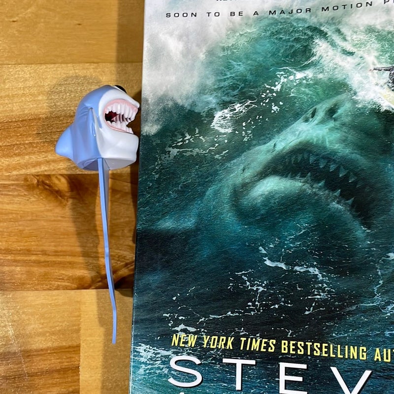 Meg w/ Shark bookmark 