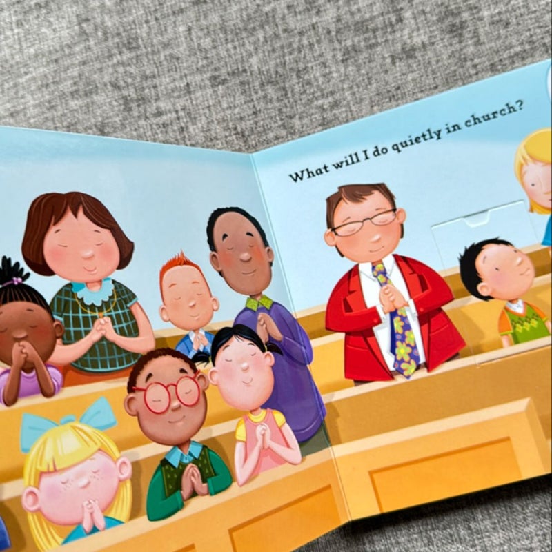 Open the Church Door (board book)