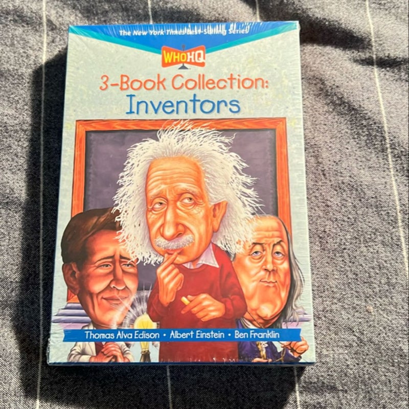 Who HQ 3-Book Collection: Inventors