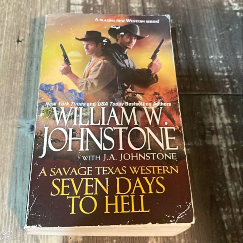 Seven Days to Hell Savage Texas Western