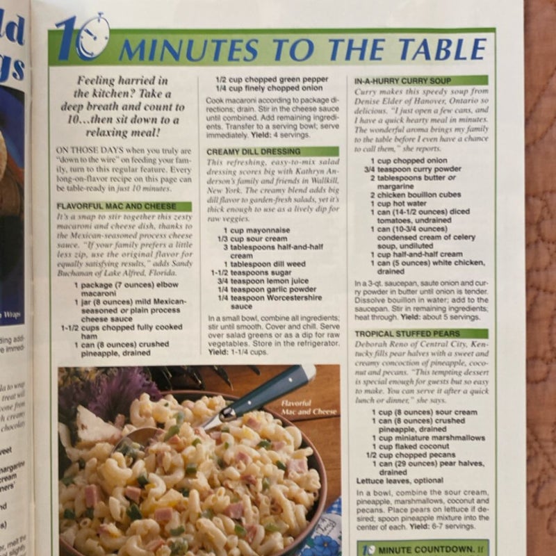Taste of Home’s Quick Cooking (March/April 1998)
