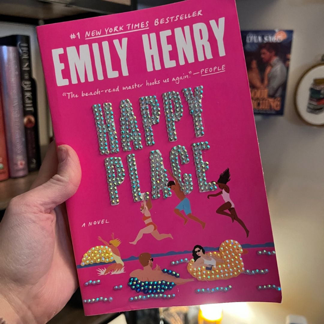 Happy Place (bedazzled cover)