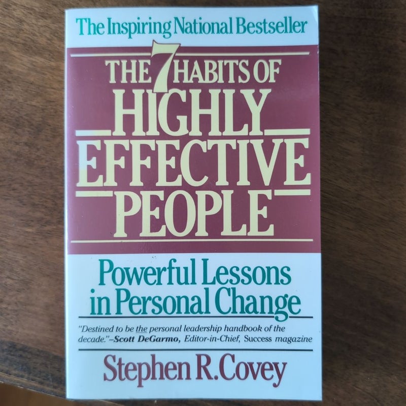 The Seven Habits of Highly Effective People