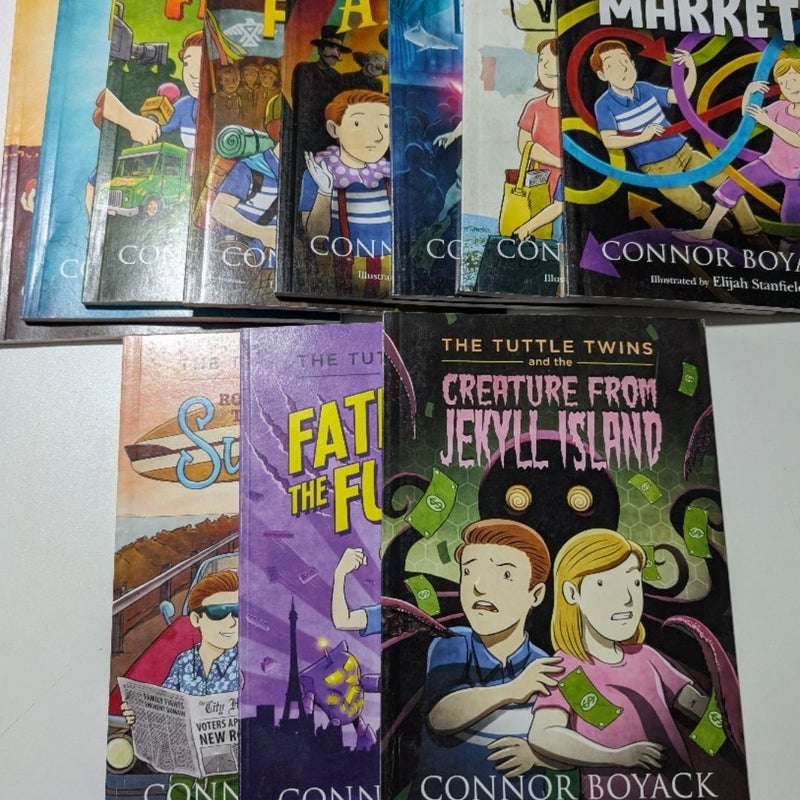 The Tuttle Twins Book Lot - Missing Last 2
