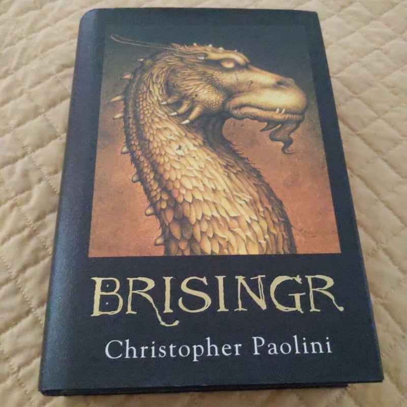 Brisingr Eragon Inheritance Book 3 First Edition 