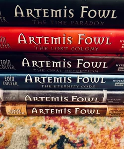 Artemis Fowl complete series set 1-6 by Eoin Colfer 1 2 3 4 5 6 HC Lot VG