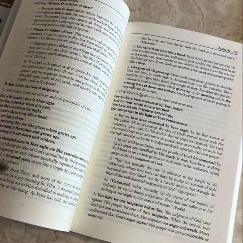 Psalms commentary bundle of 3