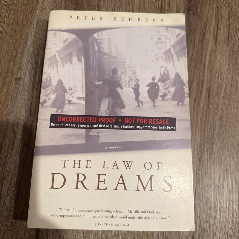 The Law of Dreams
