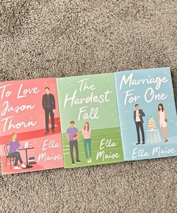 To Love Jason Thorn, The Hardest Fall, Marriage for One Bundle