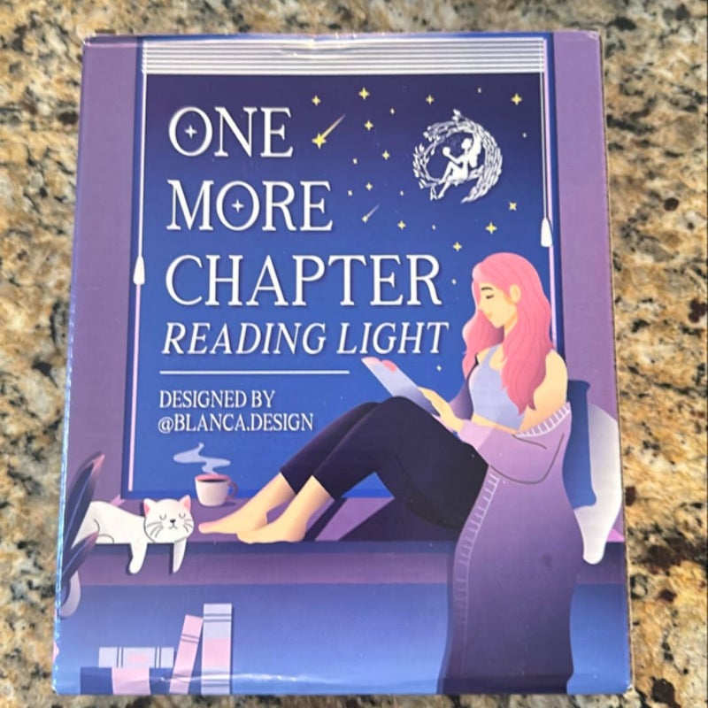 Fairyloot reading light one more chapter 
