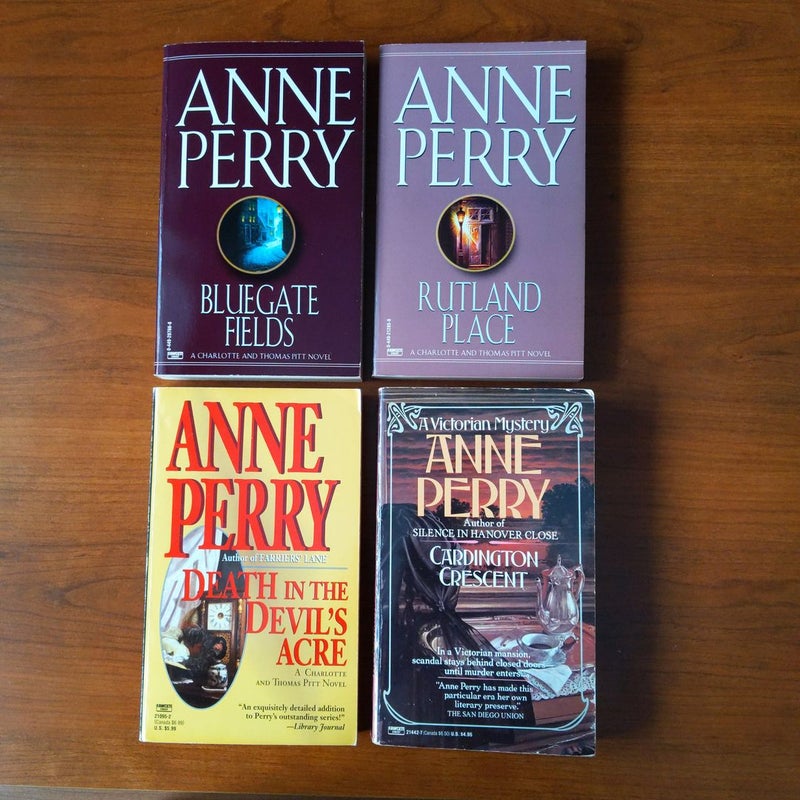 Anne Perry bundle Thomas and Charlotte Pitt #1-16