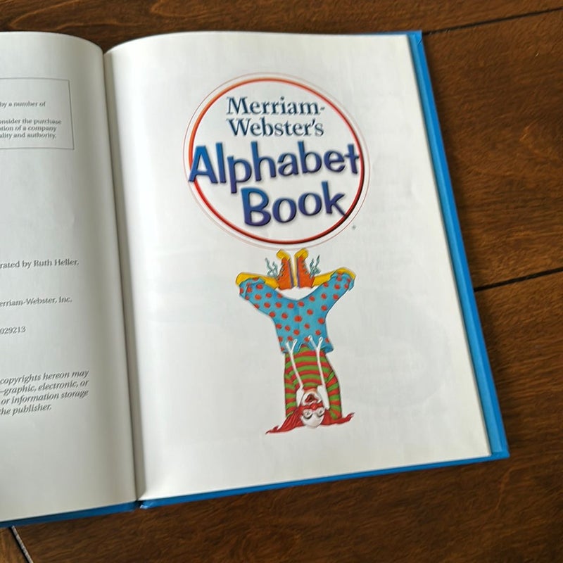Merriam-Webster's Alphabet Book