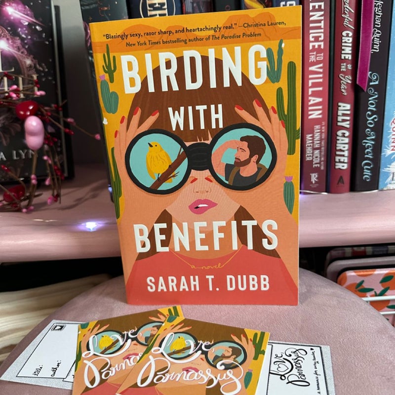 Birding with Benefits by Sarah T. Dubb Signed Parnassus Love