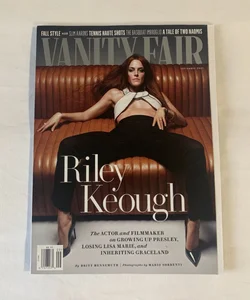 Vanity Fair Riley Keough “The Actor” Issue September 2023 Magazine