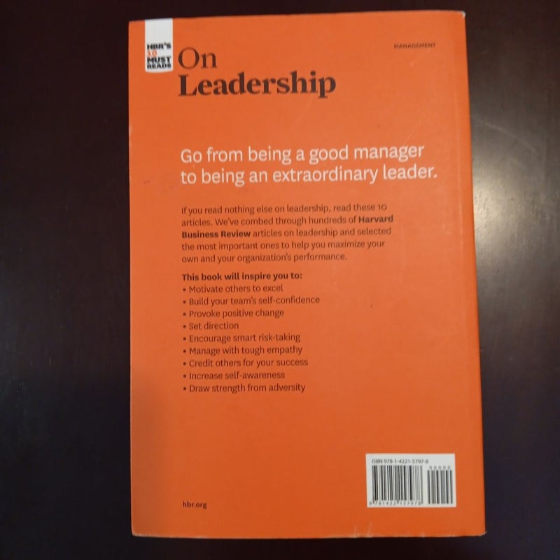 HBR's 10 Must Reads on Leadership (with Featured Article What Makes an Effective Executive, by Peter F. Drucker)