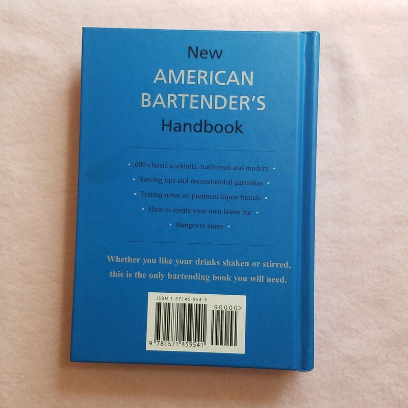 New American Bartender's Handbook