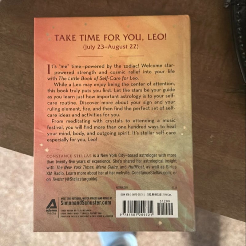 The Little Book of Self-Care for Leo