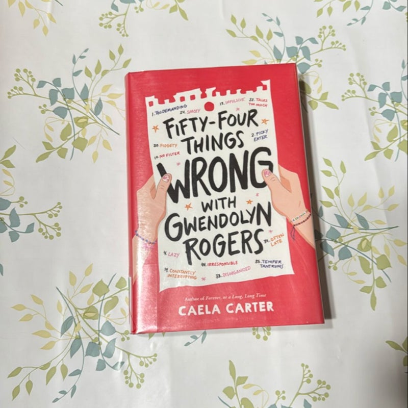 Fifty-Four Things Wrong with Gwendolyn Rogers