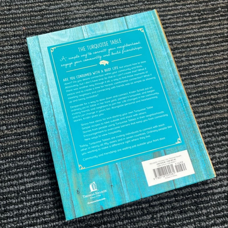 The Turquoise Table