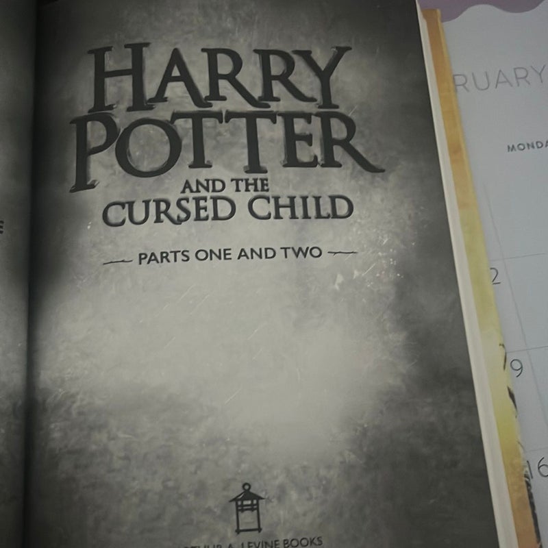 Harry Potter and the Cursed Child Parts One and Two (Special Rehearsal Edition Script)