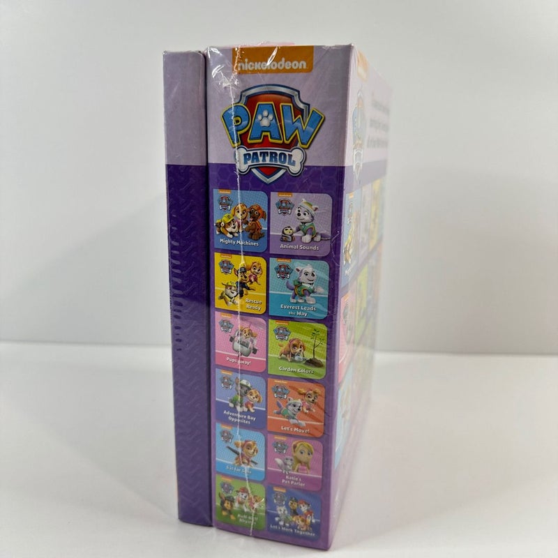 Paw Patrol Board Book Set, 12 Mini Board Books, NEW