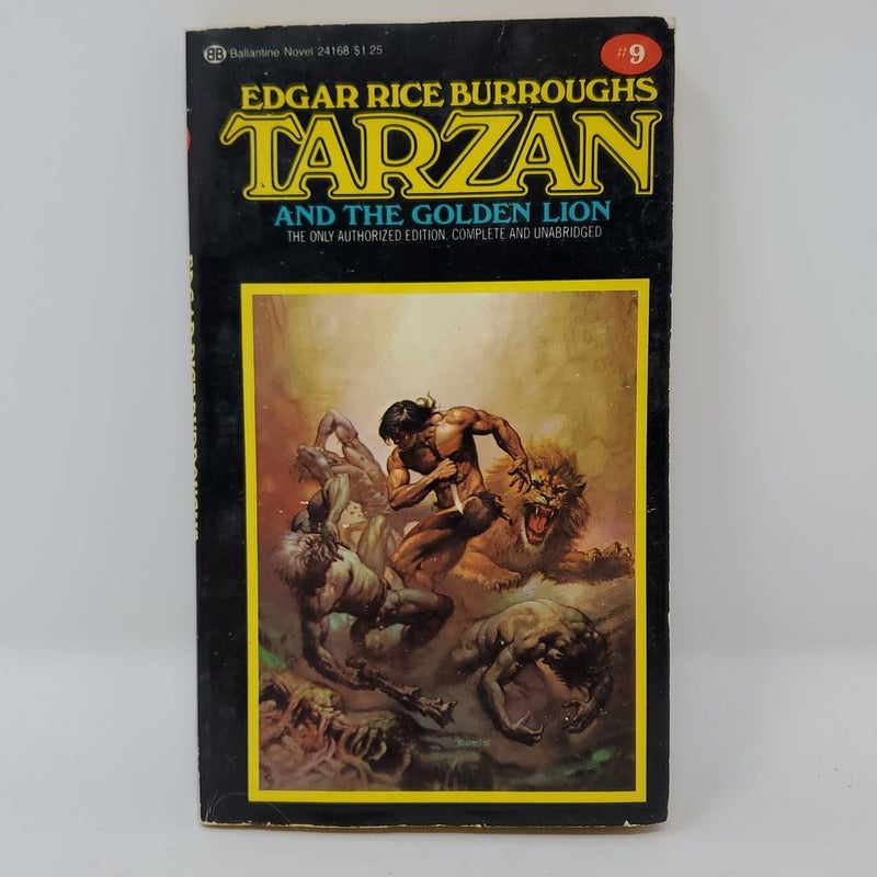 Tarzan and the Golden Lion (Tarzan #9)
