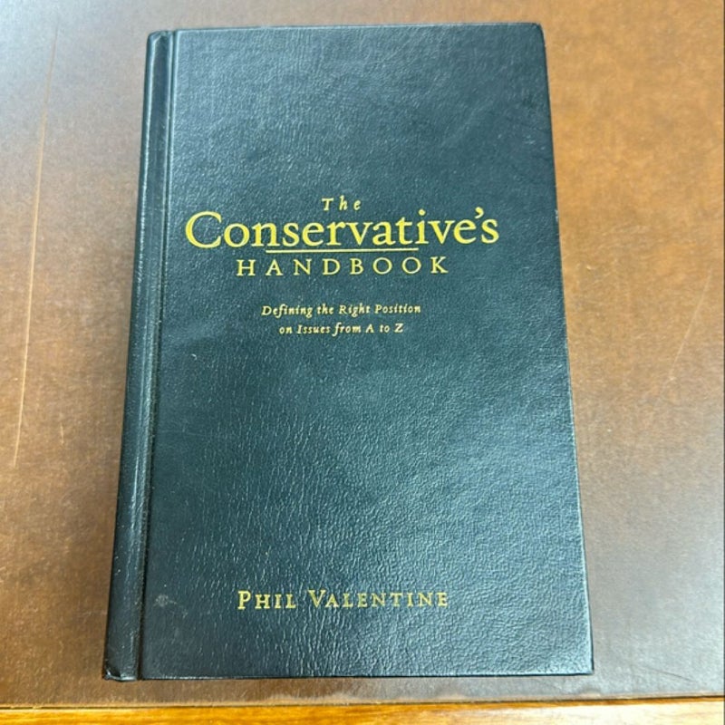 The conservatives handbook
