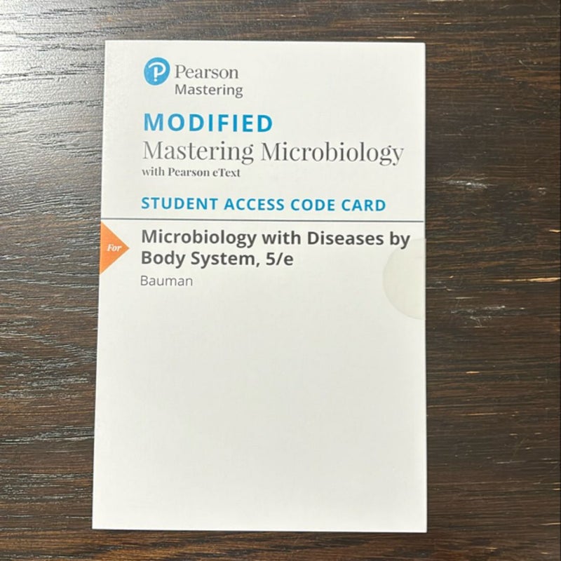 Microbiology with Diseases by Body System