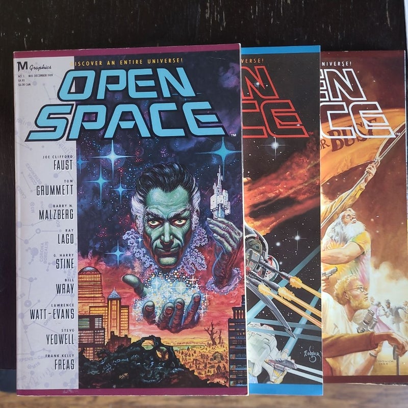 Marvel Graphics: Open Space #s 1 - 3