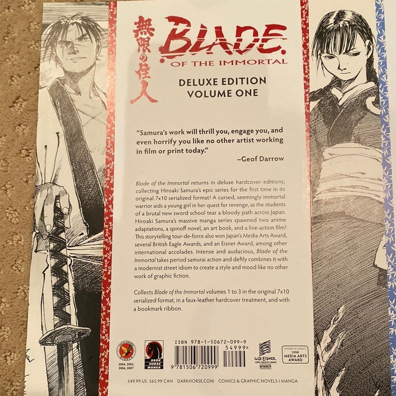 Blade of the Immortal Deluxe Volume 1-3