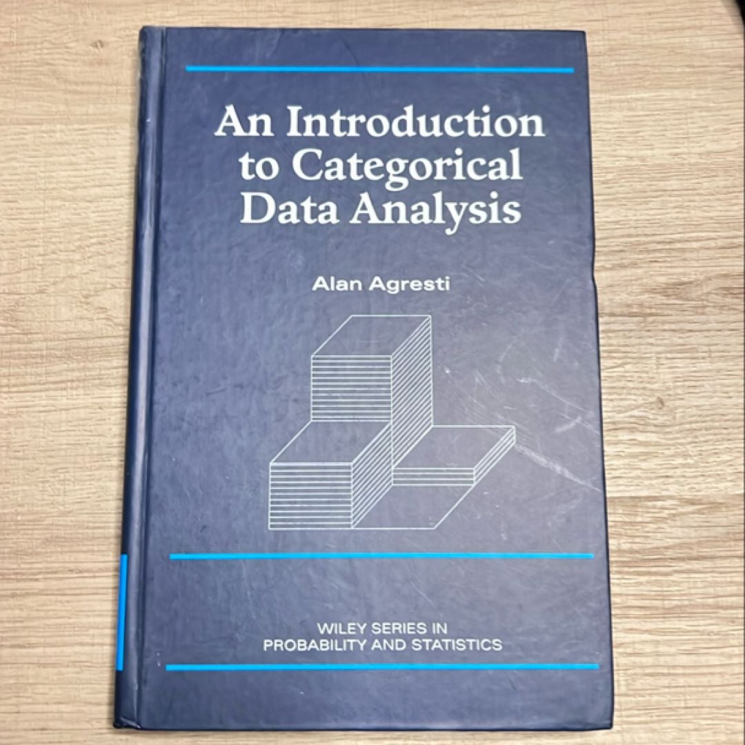 An Introduction To Categorical Data Analysis