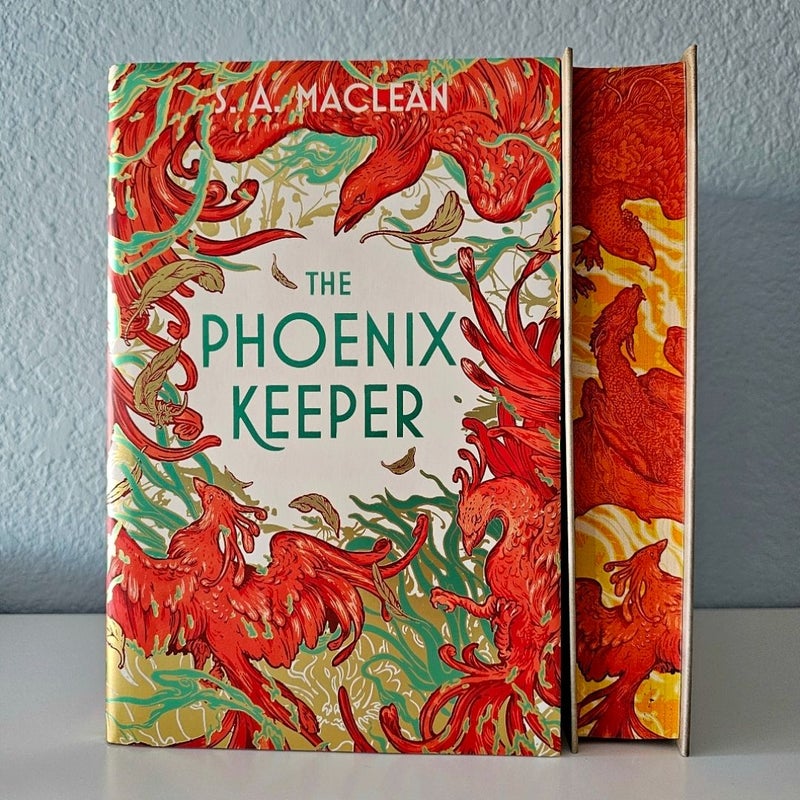 NEW Illumicrate The Phoenix Keeper SIGNED by S.A. Maclean Special Edition