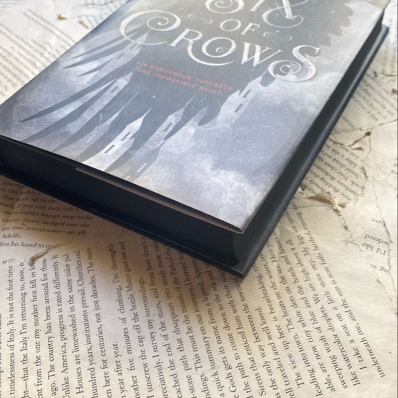 Leigh Bardugo bundle, Six of Crows (Black Sprayed Edges), King of Scars 