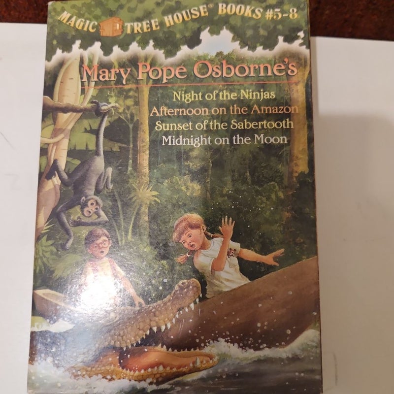 Magic Tree House Books 5-8 Boxed Set