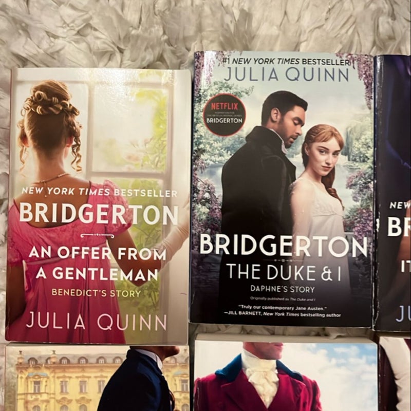 Bridgerton Full Boxed Set Books 1-8 