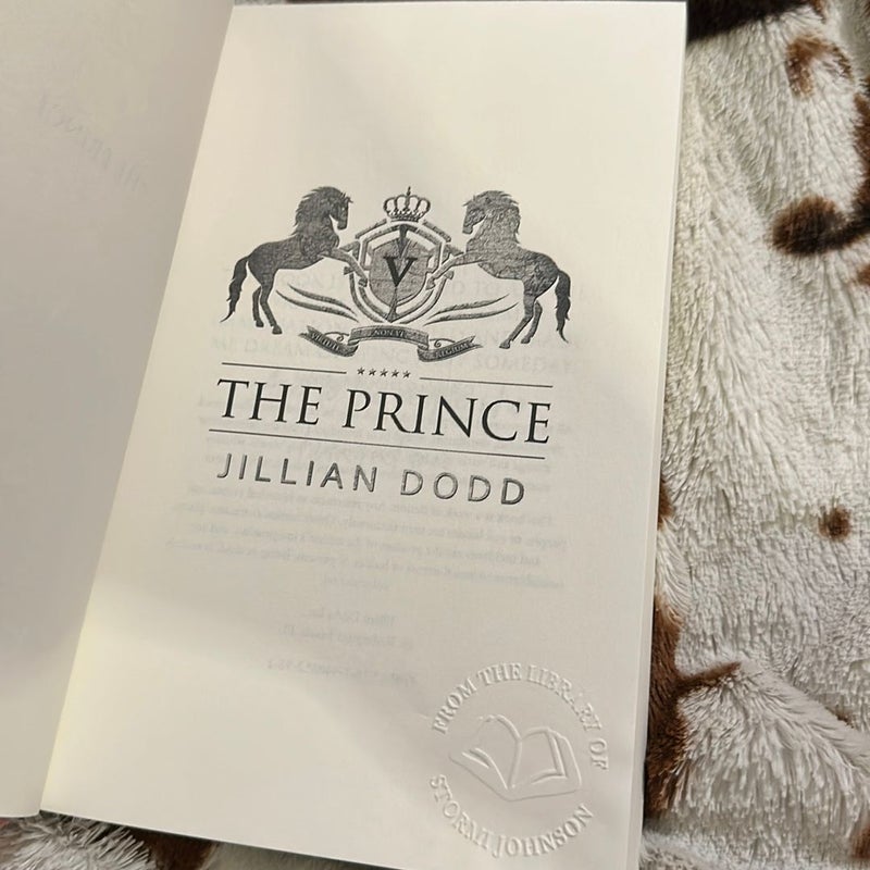 The Prince SIGNED BOOKWORM BOX COPY