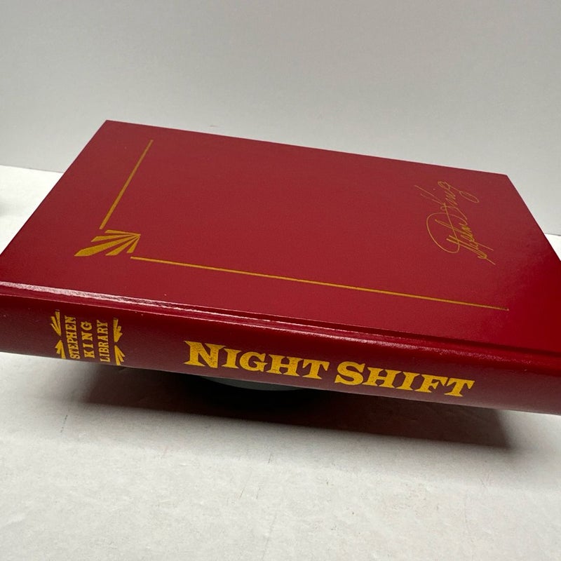 Night Shift, Stephen King Library Edition, 1978 “Red Leather” Hardcover