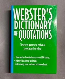 Webster's Dictionary of Quotations