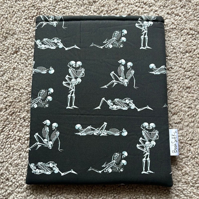 Naughty Skeleton Book Sleeve