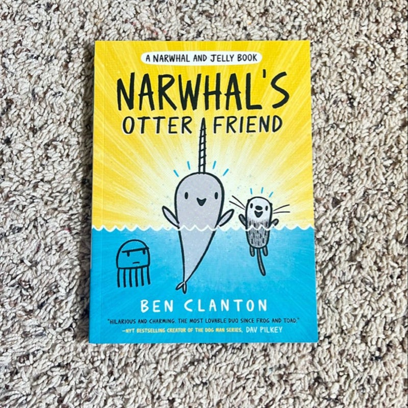 Narwhal's Otter Friend (a Narwhal and Jelly Book #4)