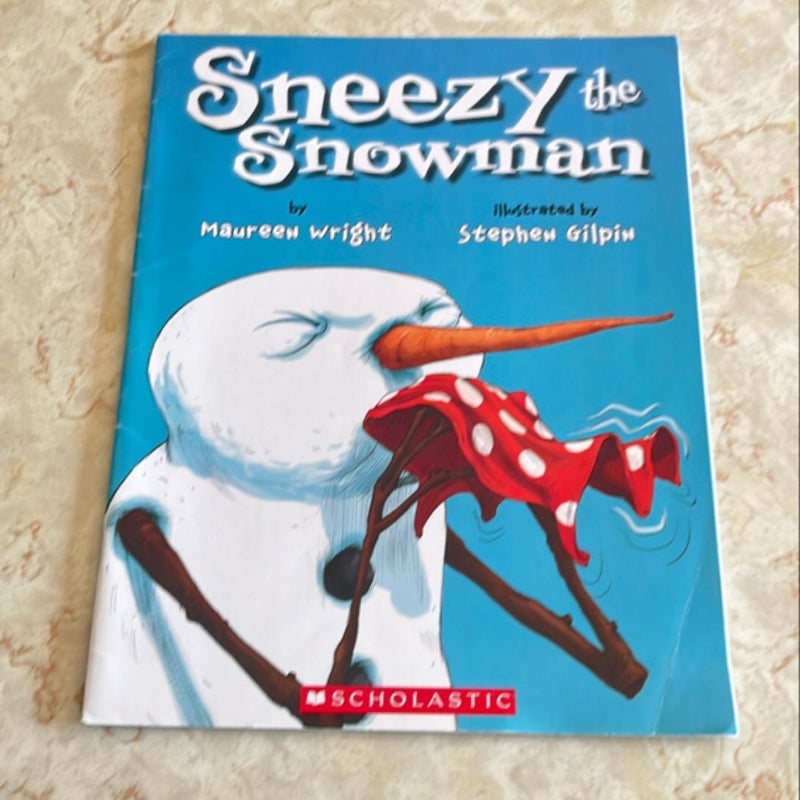 Snowman picture book bundle of 3