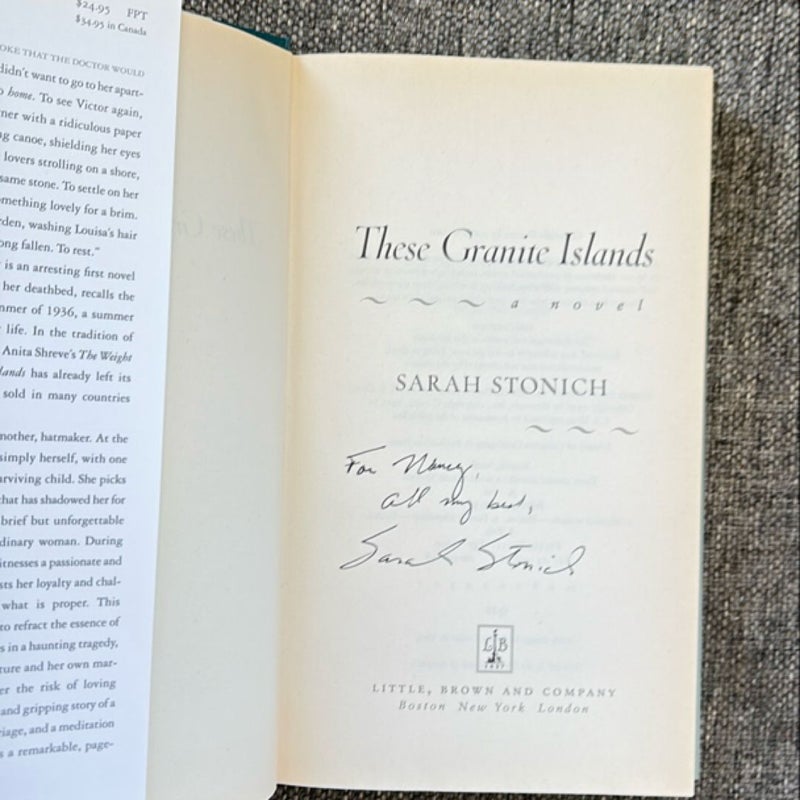 These Granite Islands - SIGNED